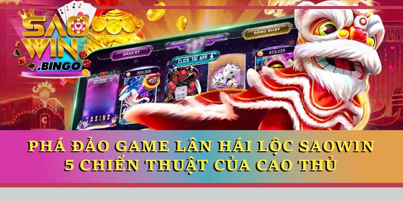 Lân hái lộc Saowin
